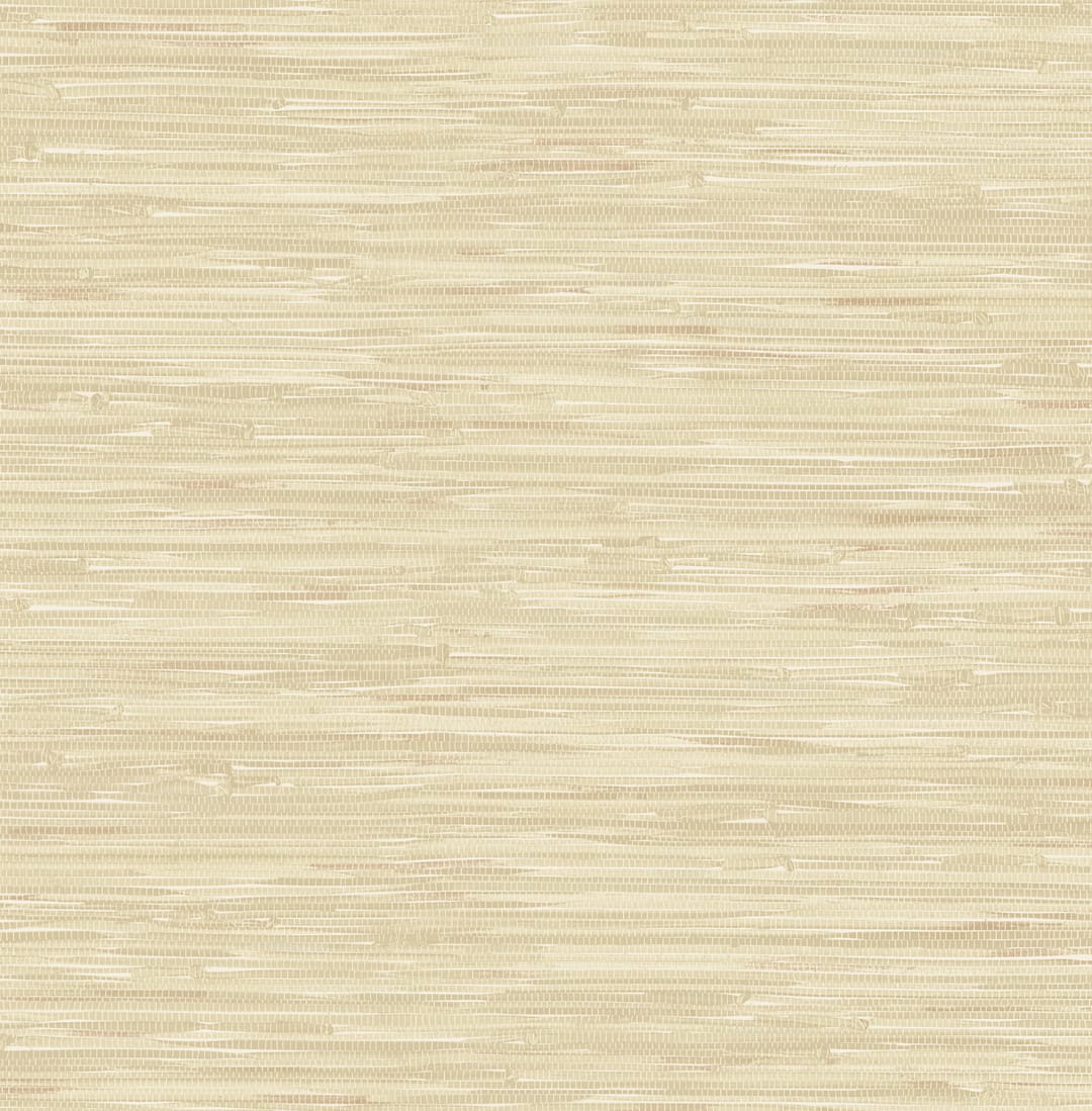 Natalie Taupe Faux Grasscloth Wallpaper