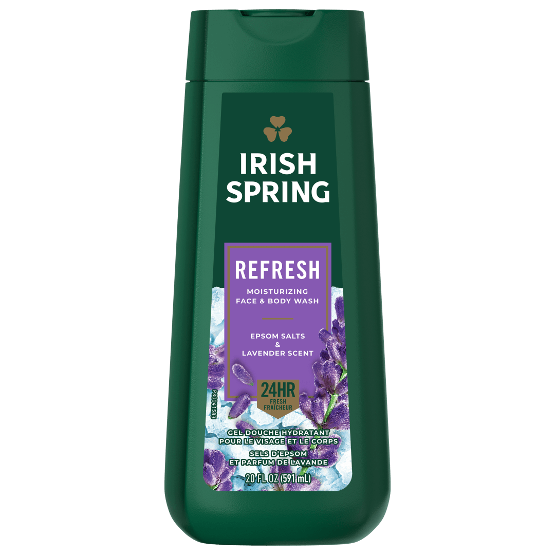 Irish Spring Body Wash, Refresh, 20 Ounce Bottle