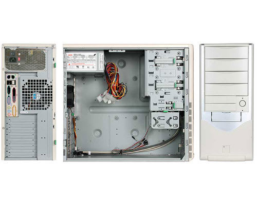 8 Bay ATX PRO2 PC Case with 380W Power Supply