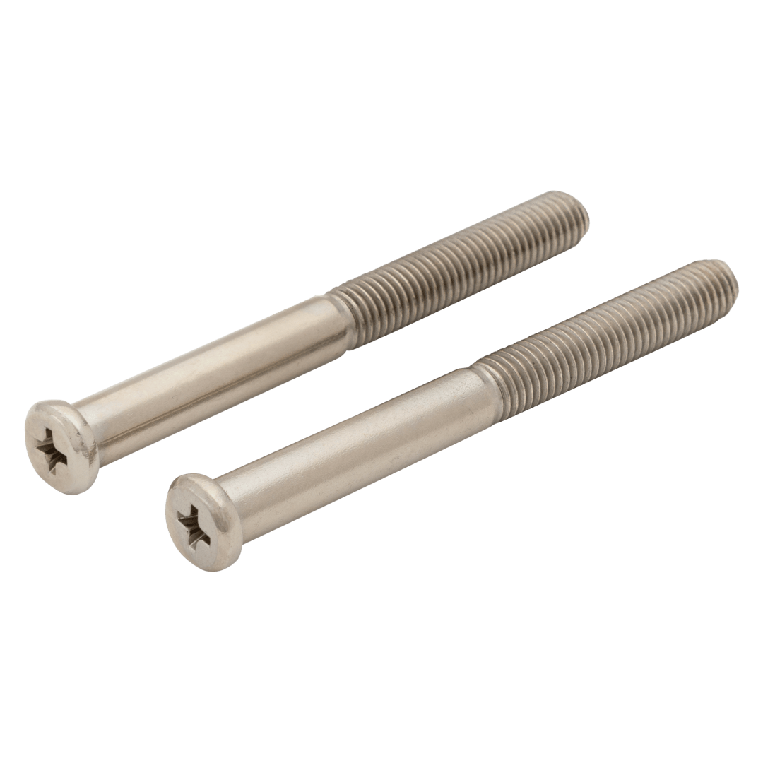 Deadbolt Mounting Screws for Satin Nickel Finish