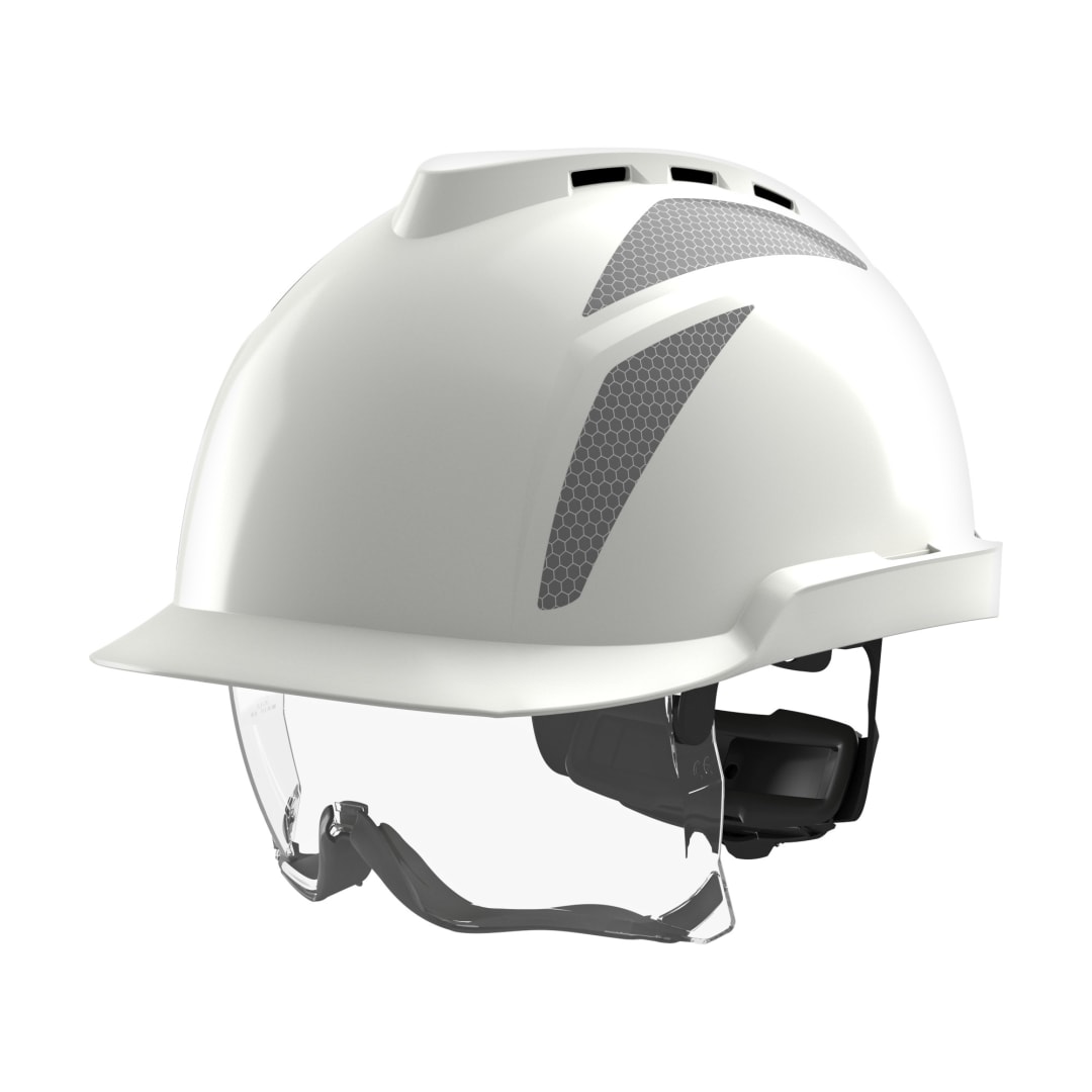 V-Gard® 930 Vented Safety Helmet with Integrated Over Spectacles