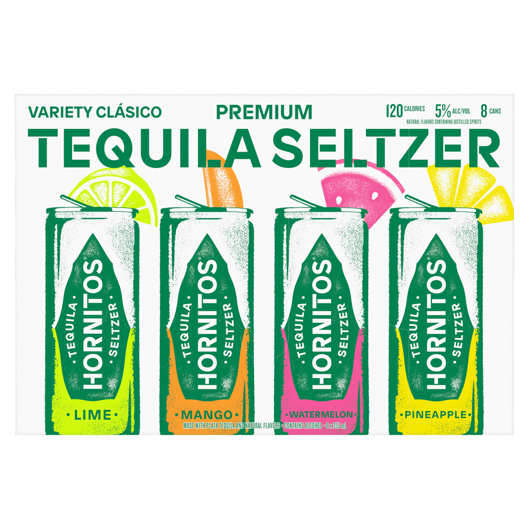 Hornitos Clasico Hard Seltzer Variety Pack 8x355 ml