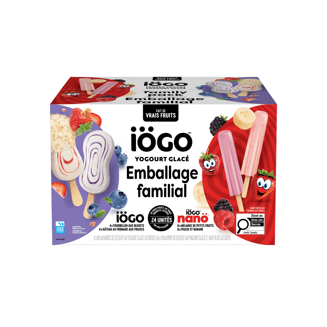 IOGO Frozen Yogurt 24ct Share Pack CA