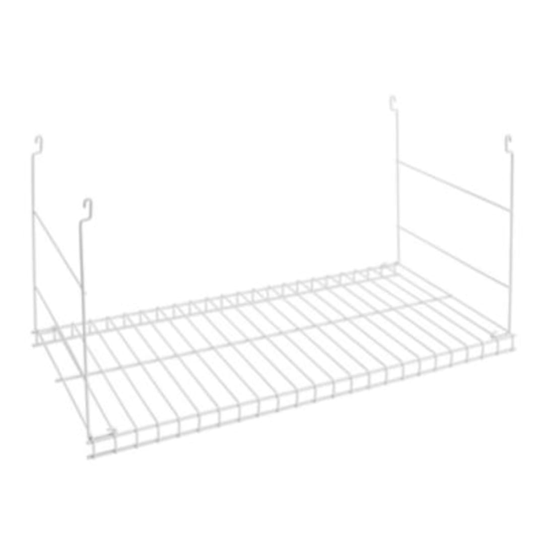 Rubbermaid White Hanging Wire Shelf