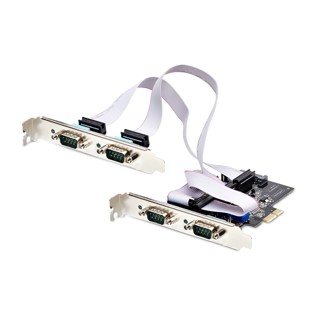 4 Port PCI Express RS232 422 485 Serial Card
