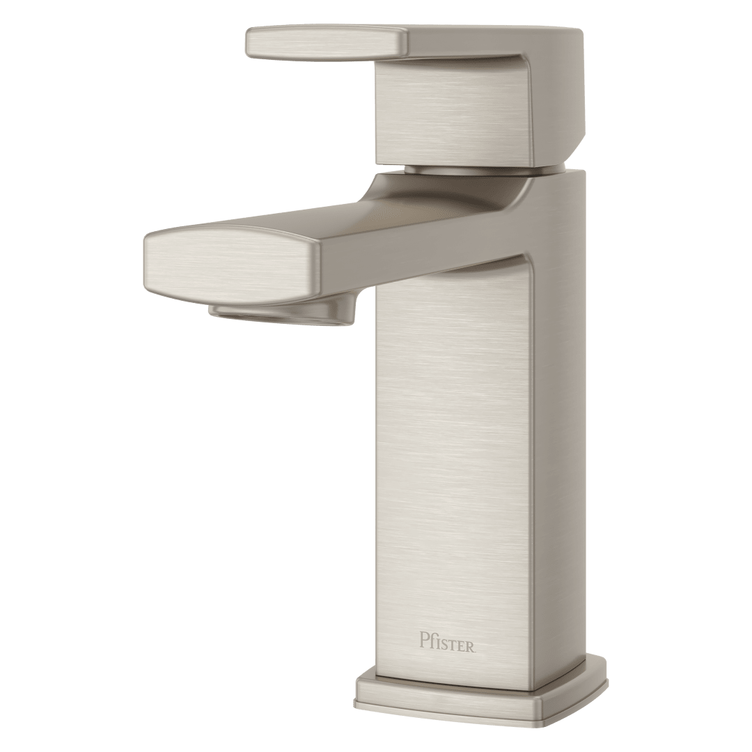 Deckard Single Control 4" Centerset Bathroom Faucet in Brushed Nickel