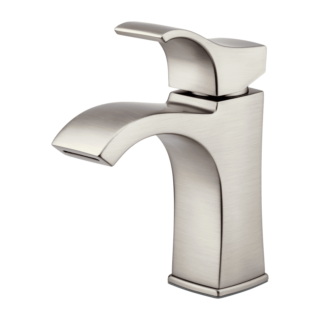 Venturi Single Control 4" Centerset Bathroom Faucet in Spot Defense Brushed Nickel