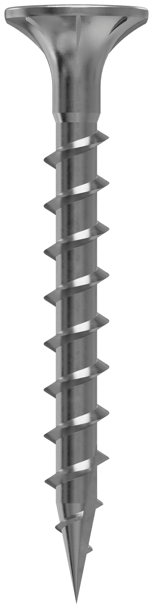 Simpson Strong-Tie T08C162WQ-RP75 Fiber-Cement Screw — #8 x 1-5/8 in. #2 Square Wafer-Head, Type 316 (75-Qty) (Pack of 600)