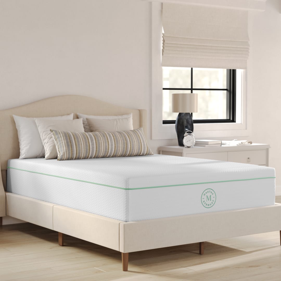 SleepComplete 12 Inch Full Medium Firm Triple-Action Cooling Gel Memory Foam Mattress with Soft Breathable CoolWeave Jacquard Quilted Top