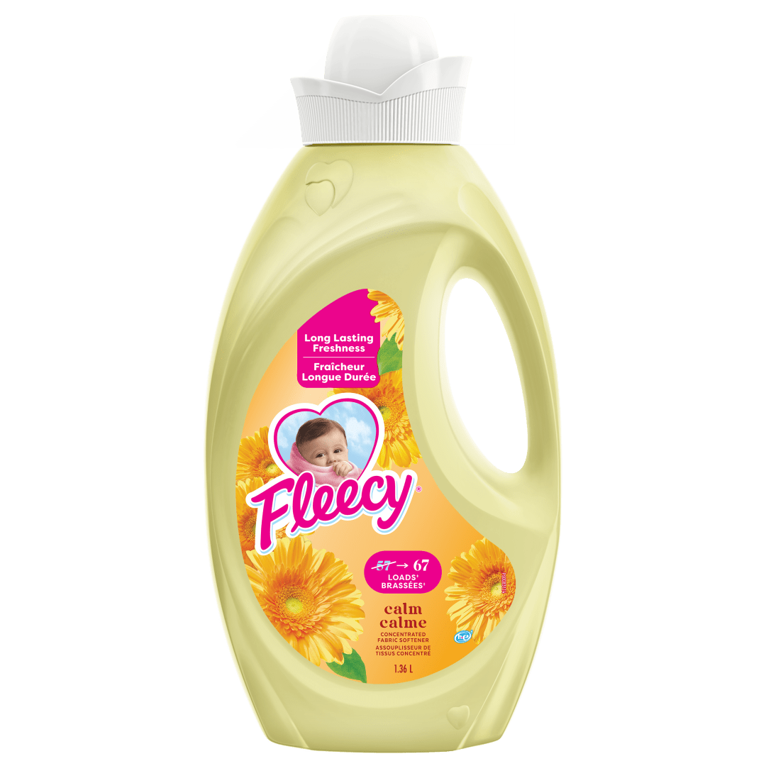 Fleecy Liquid Fabric Softener, Aroma Therapy Calm, 57 Loads, 1.36 L