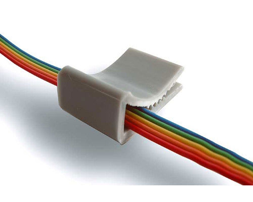 Flat Cable Clamps for Inside PC 100/pk.