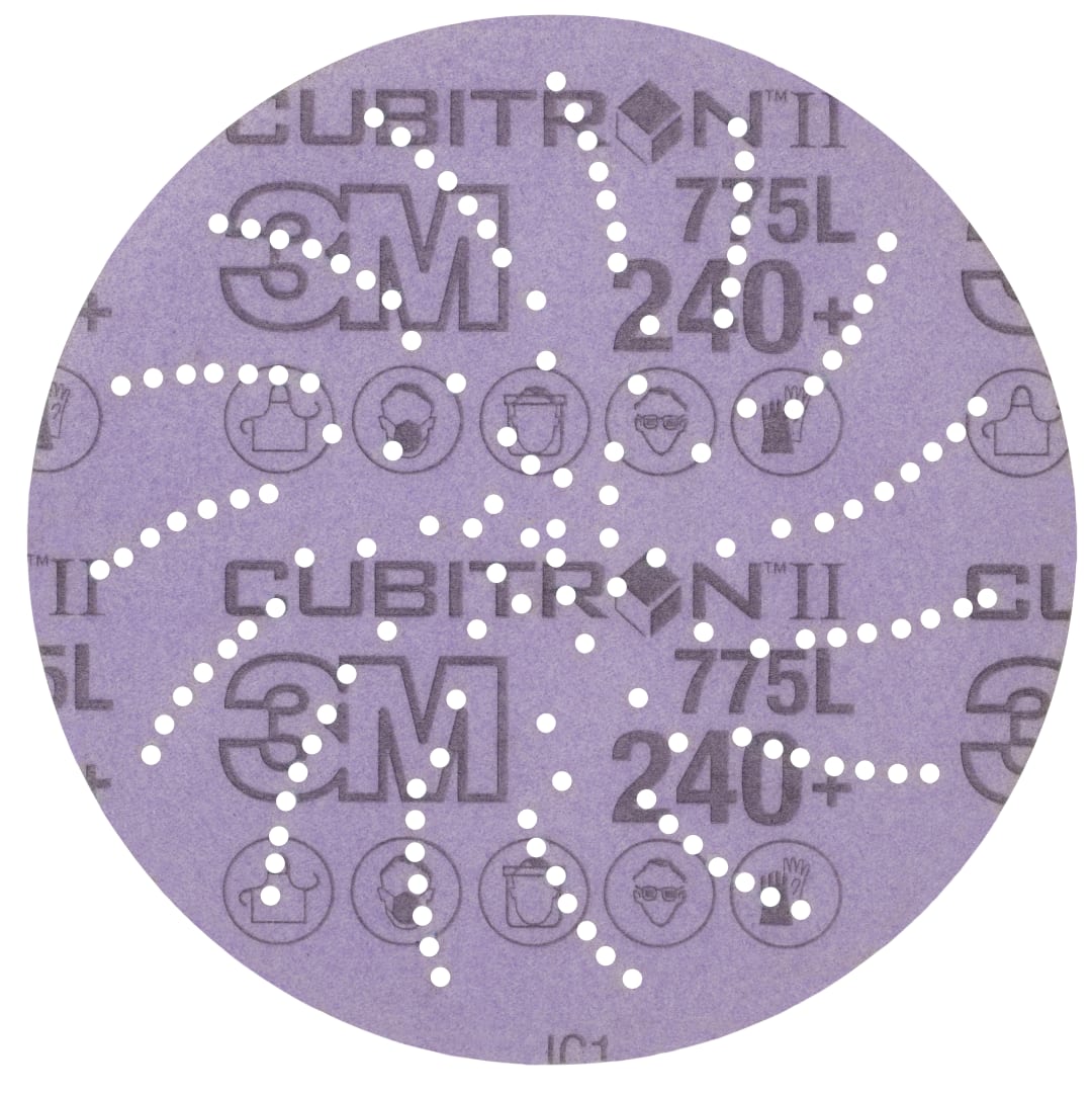 3M Xtract™ Cubitron™ II Film Disc 775L, 127 mm, 240+  500LG, 50 per inner, 250 per case