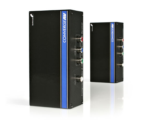 Component Video &amp; Digital Audio Cat 5 Extender