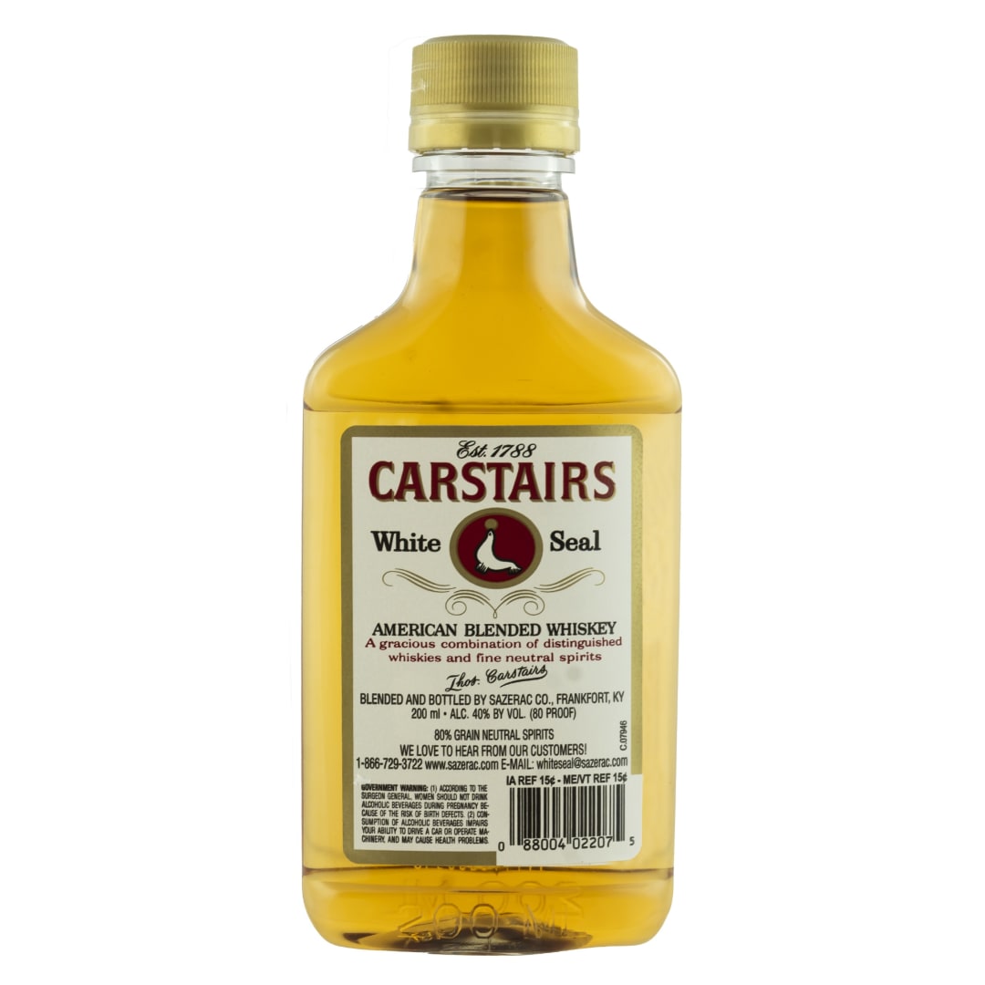 Carstairs American Blended Whiskey 200ml 80 Proof