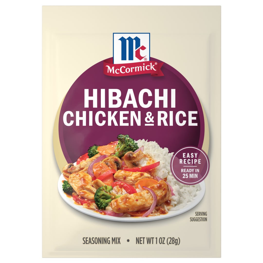 McCormick® Hibachi Chicken & Rice Seasoning Mix, 1.0 oz
