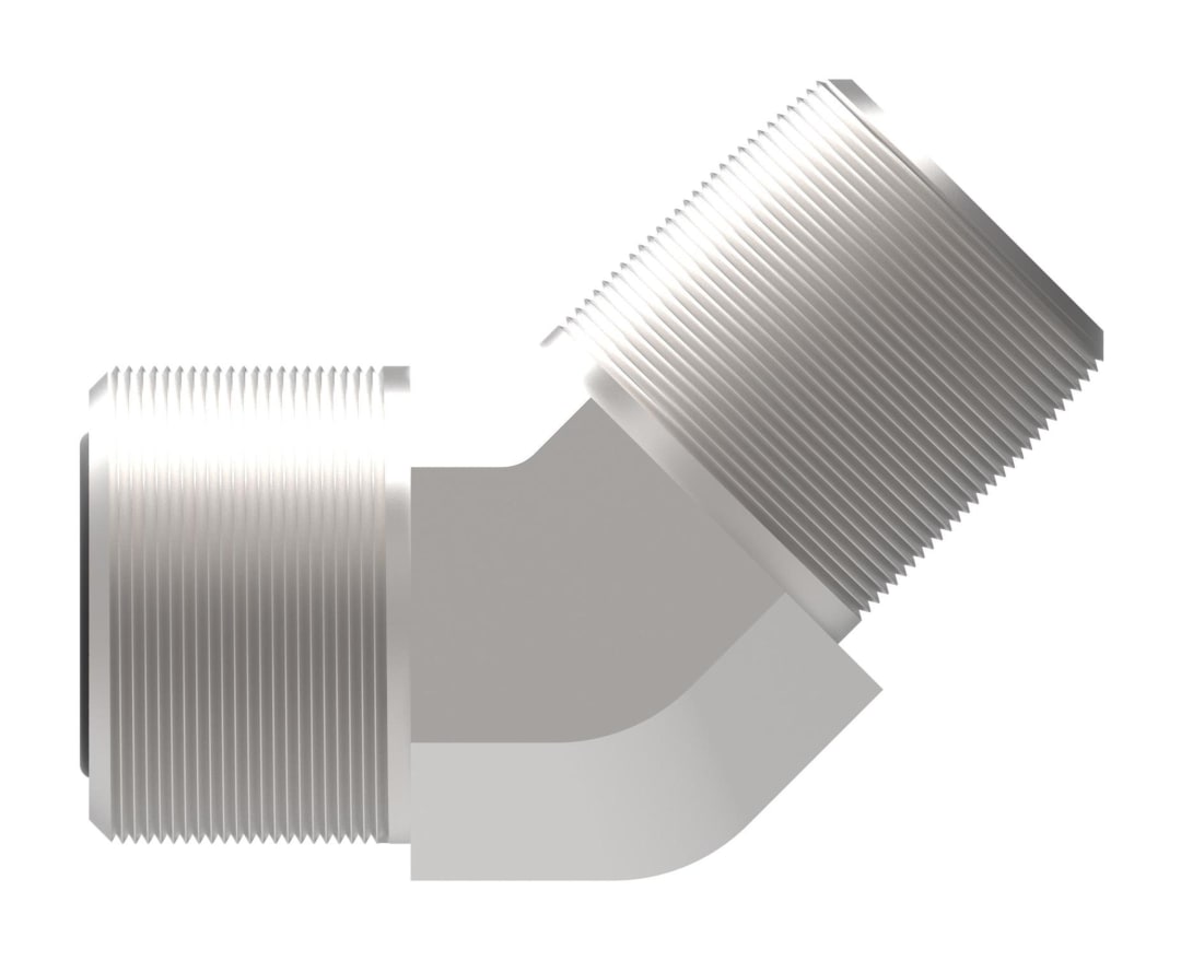 Aeroquip 1/2 Male ORS X 1/2 Male NPT 45 Degree