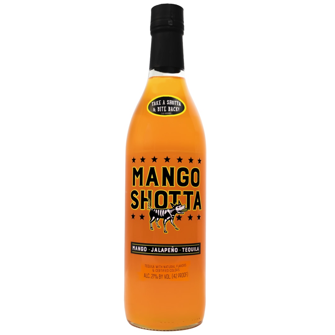 Mango Shotta Tequila 750ml 42 Proof
