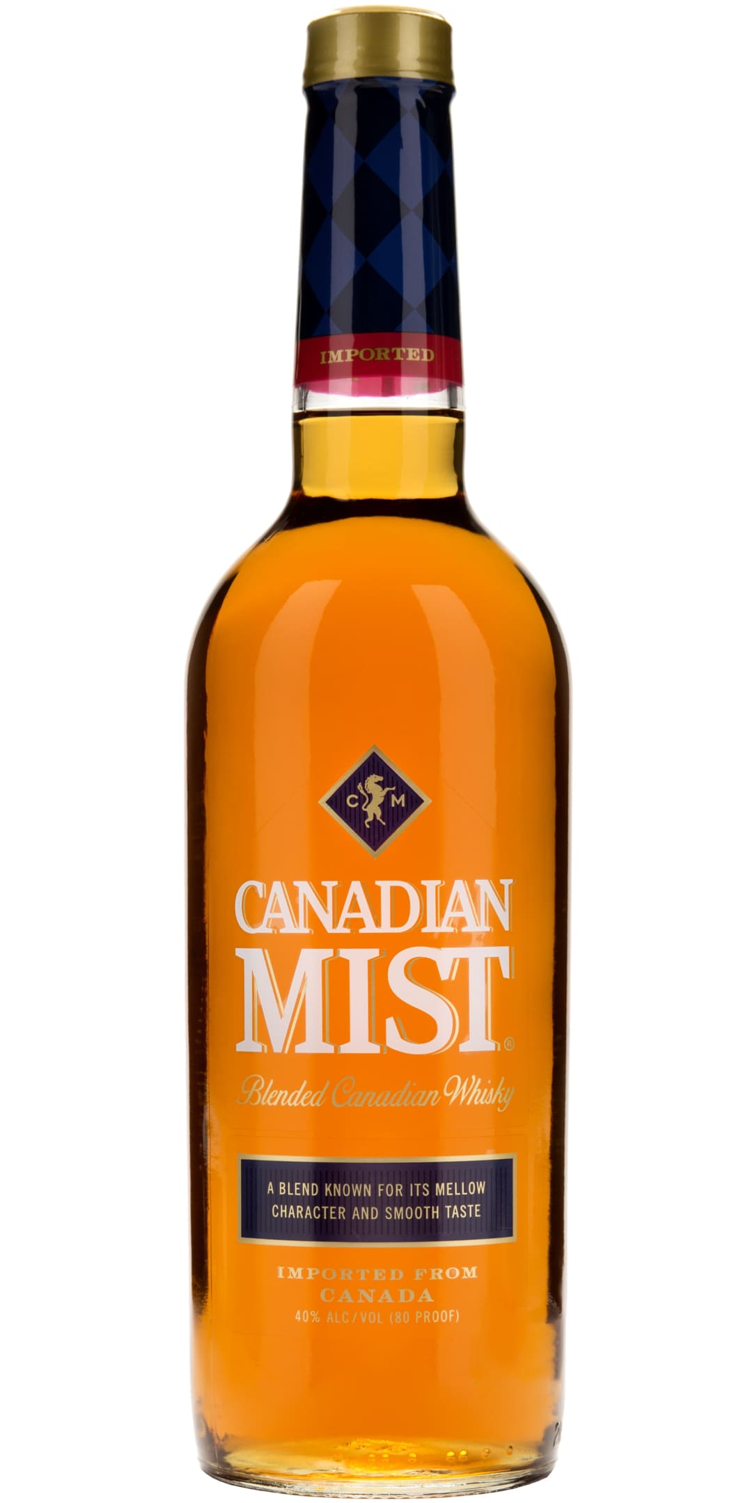 Canadian Mist Canadian Whisky 750ml 80 Proof