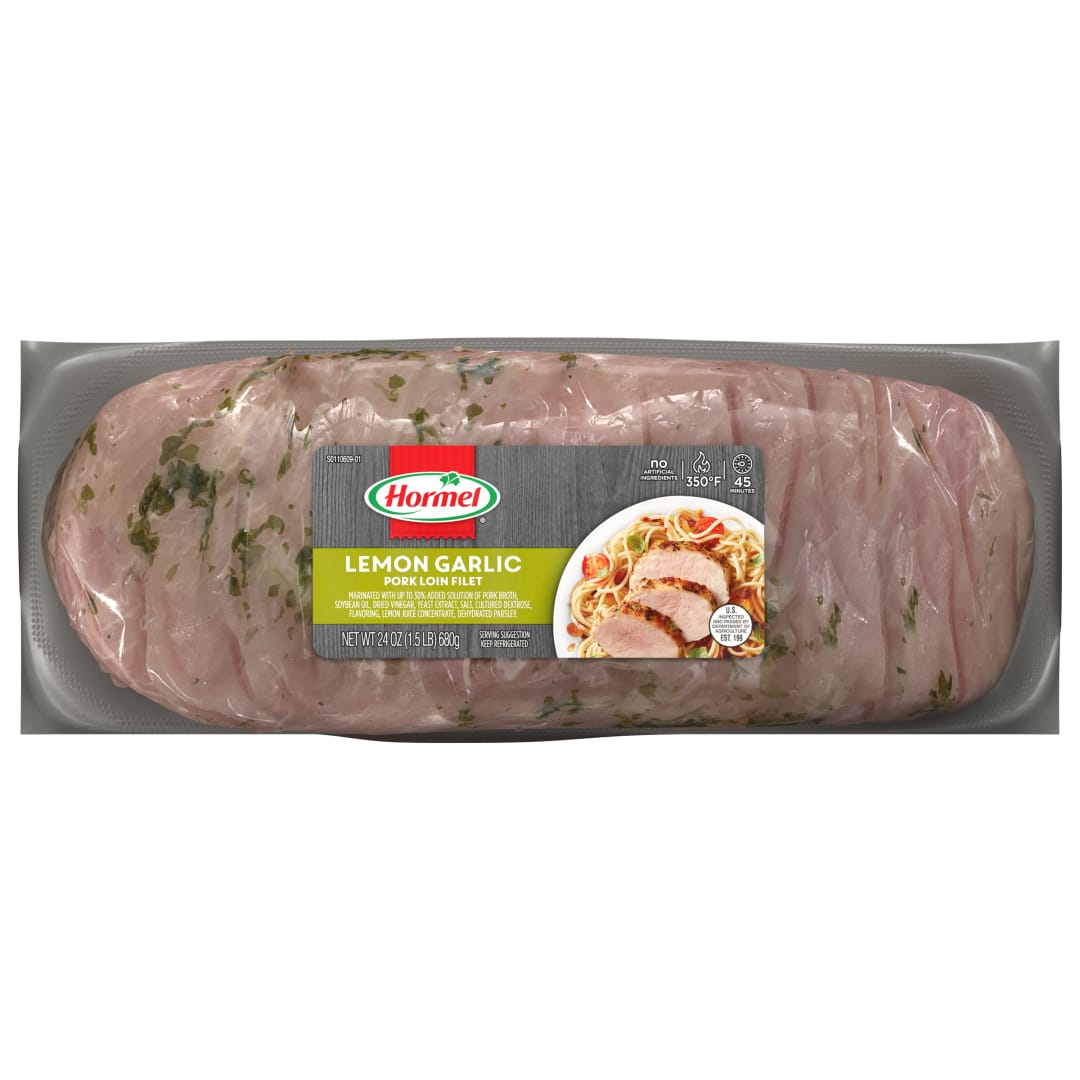 HORMEL Lemon Garlic Pork Loin Filet