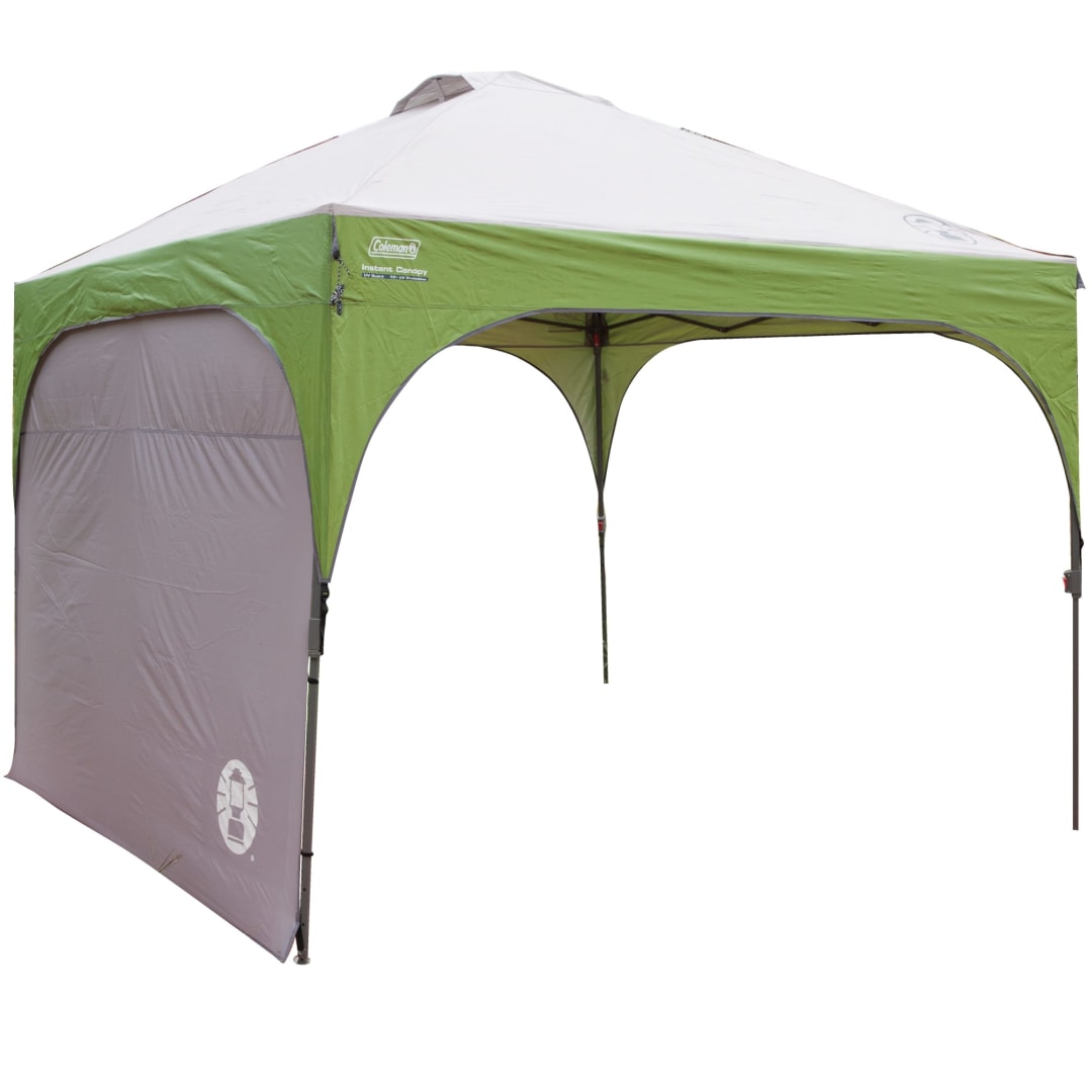 Coleman Sidewall Accessory for 10x10ft Pop-Up Canopy Sun Shelters, Removable Shelter Wall to Block Sun, Wind, & Rain, UPF 50+ Sun Protection