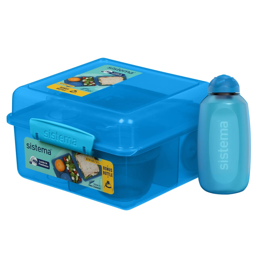 LUNCH CUBE MAX W/BTL BLU UK/FRBTS26