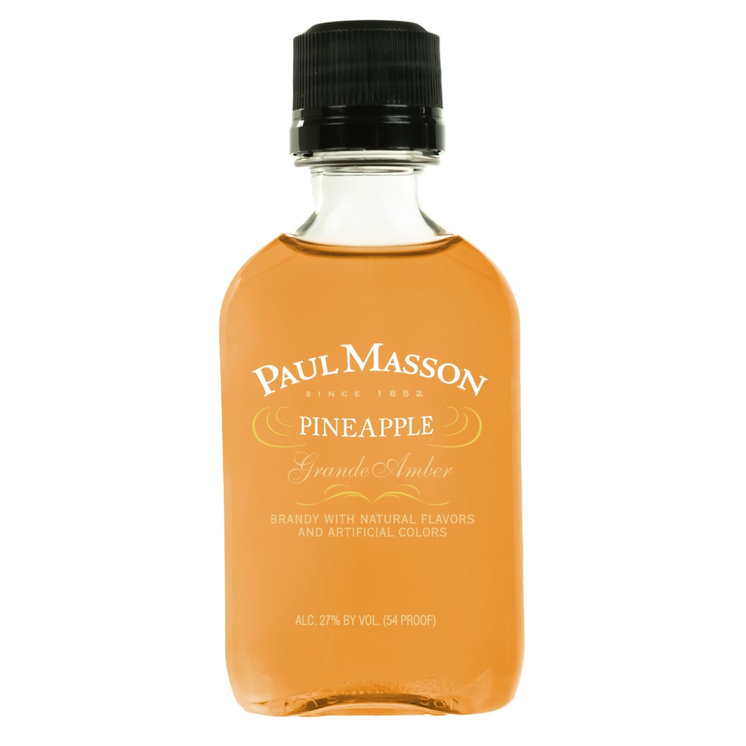 Paul Masson Grande Amber Pineapple Brandy 50ml 54 Proof