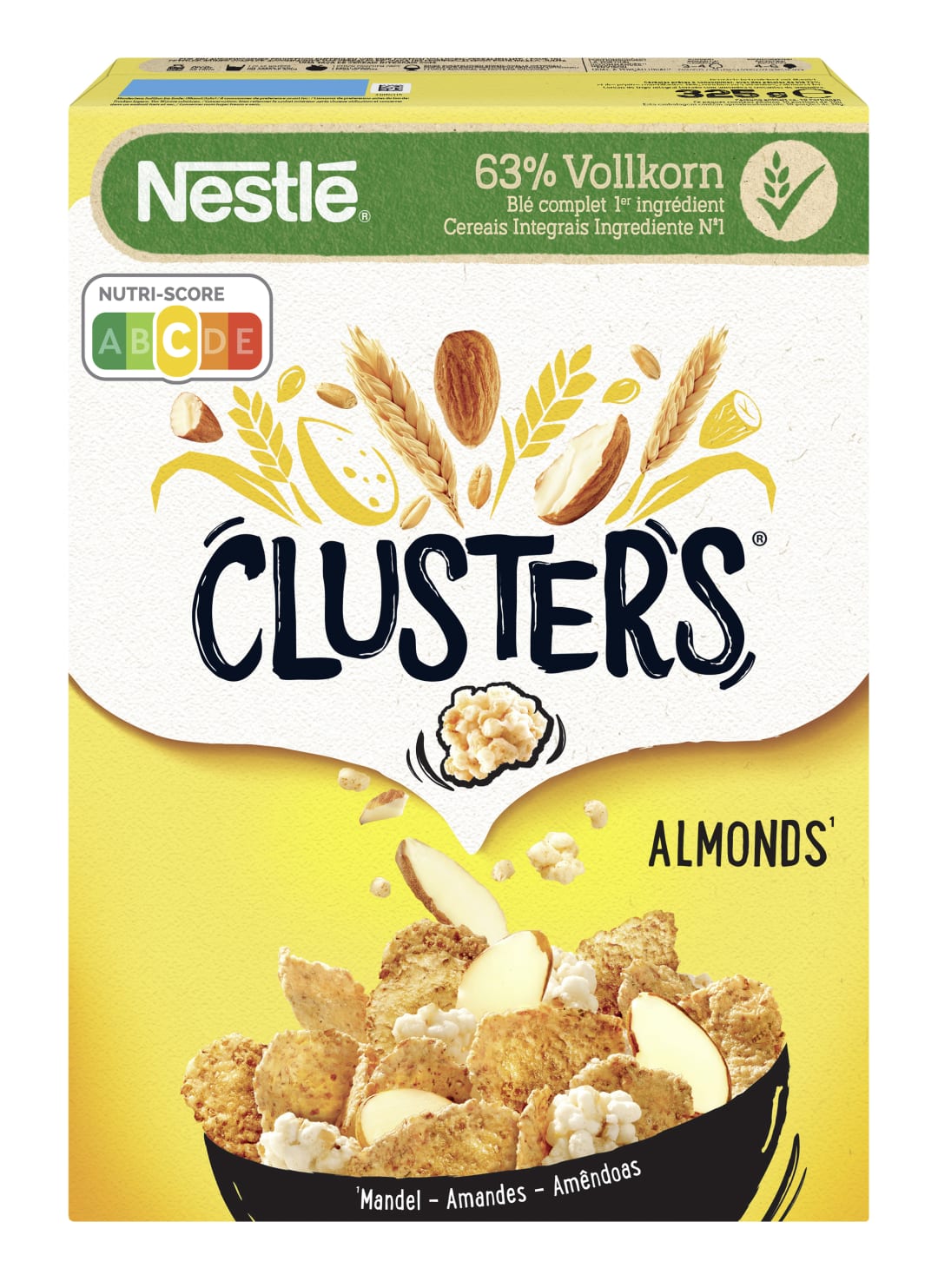 NESTLE CLUSTERS Mandel Cerealien 325g