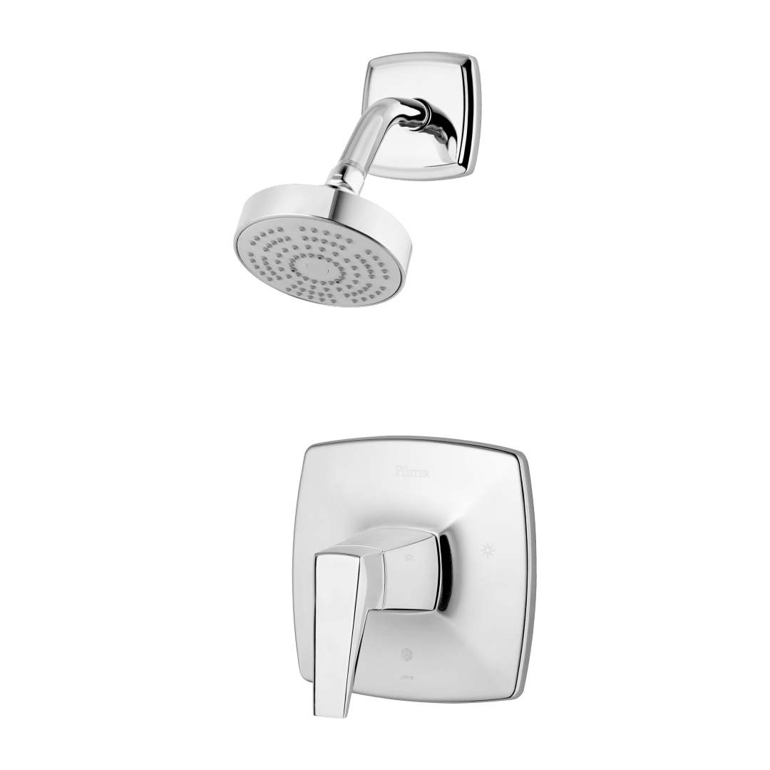 Arkitek 1-Handle Shower Only Trim in Polished Chrome