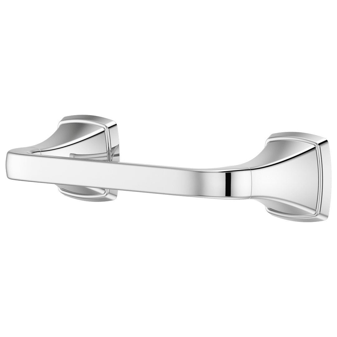 Bronson Paper Holder in Polished Chrome
