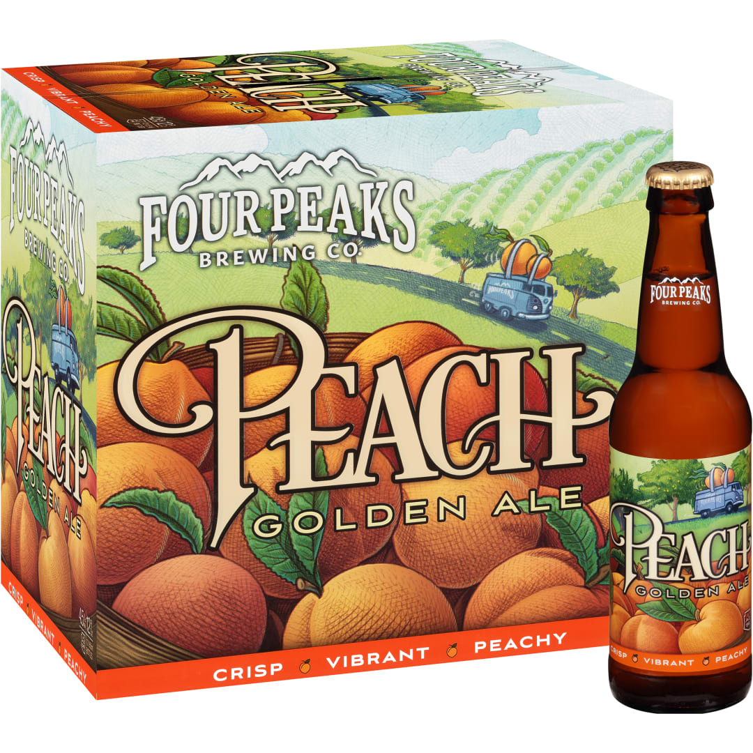 Peach Golden Ale Bottles