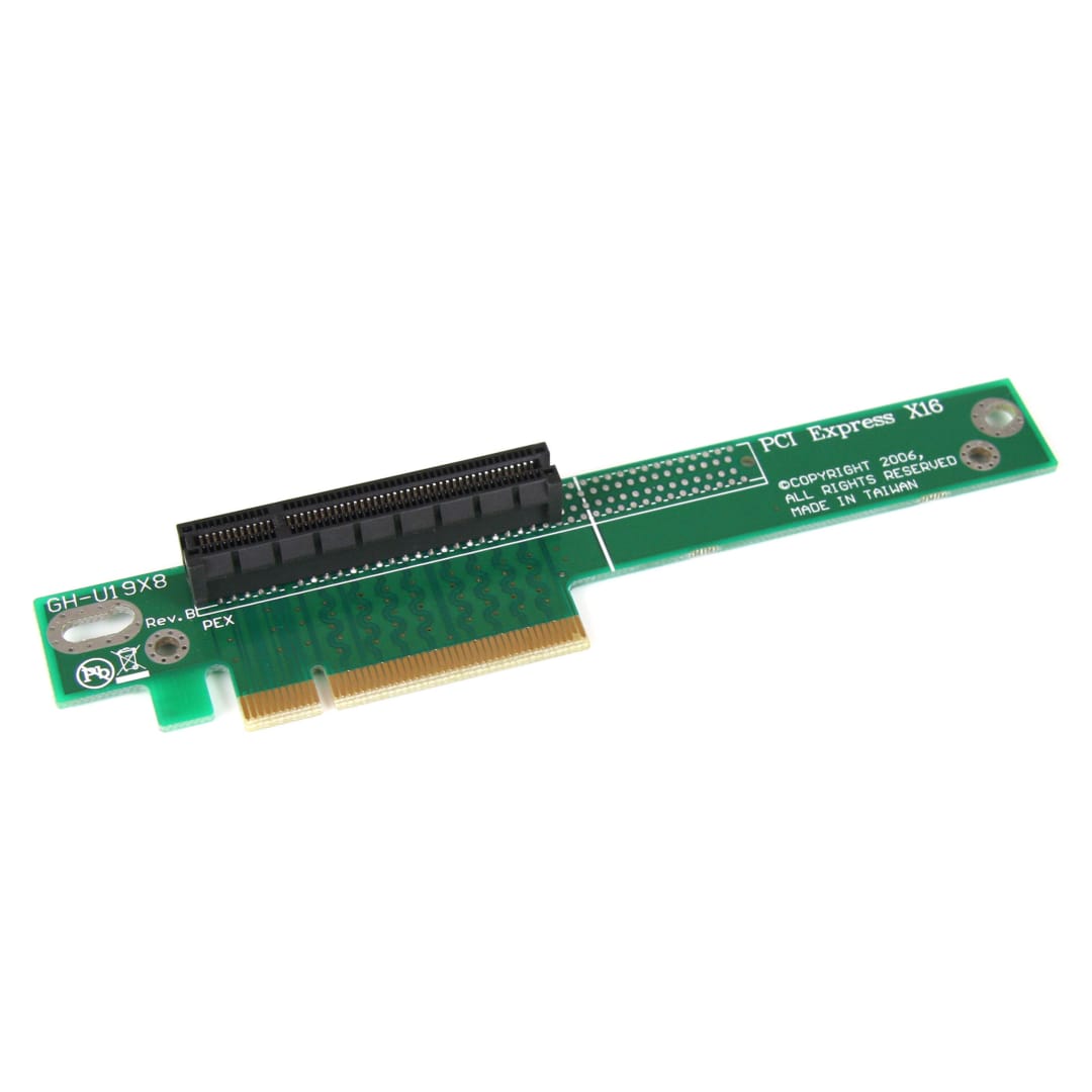 PCI Express x8 to x8 riser card