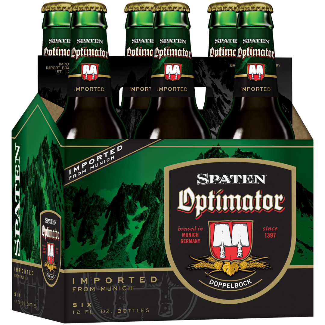 Spaten Optimator Bock, 6 Pack 12 fl. oz. Bottles, 7.6% ABV