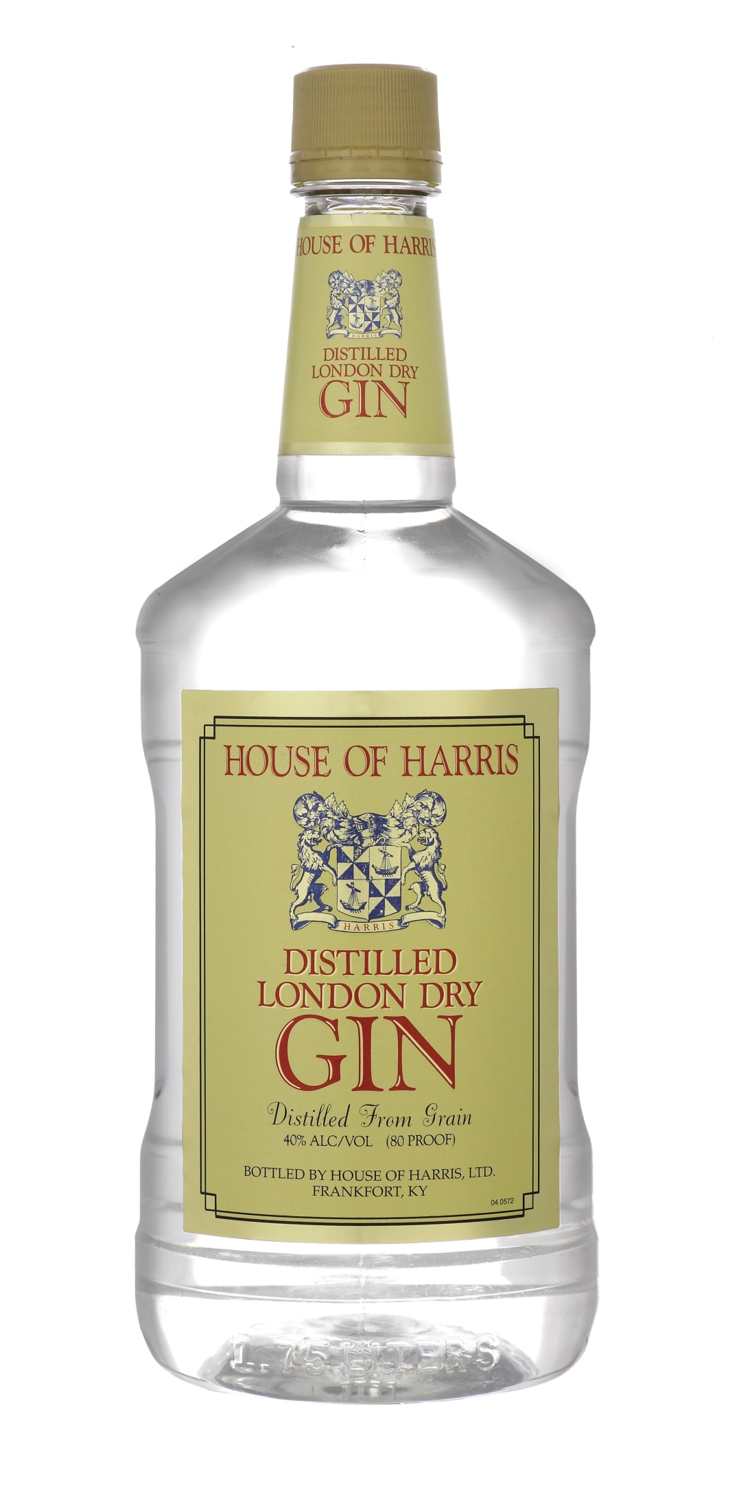 House of Harris Distilled London Dry Gin 1.75l 80 Proof
