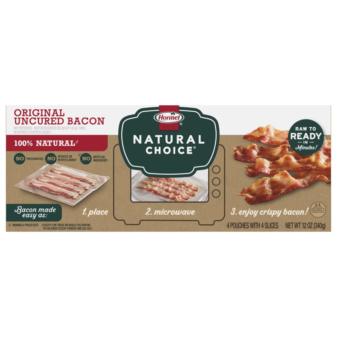 NATURAL CHOICE Microwave Ready Bacon Case