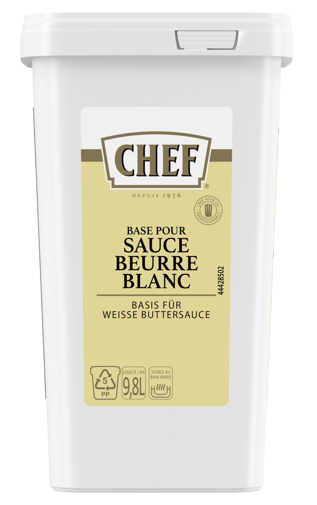 CHEF Basis für weiße Buttersauce 1,02 kg, für 9,8 Liter
