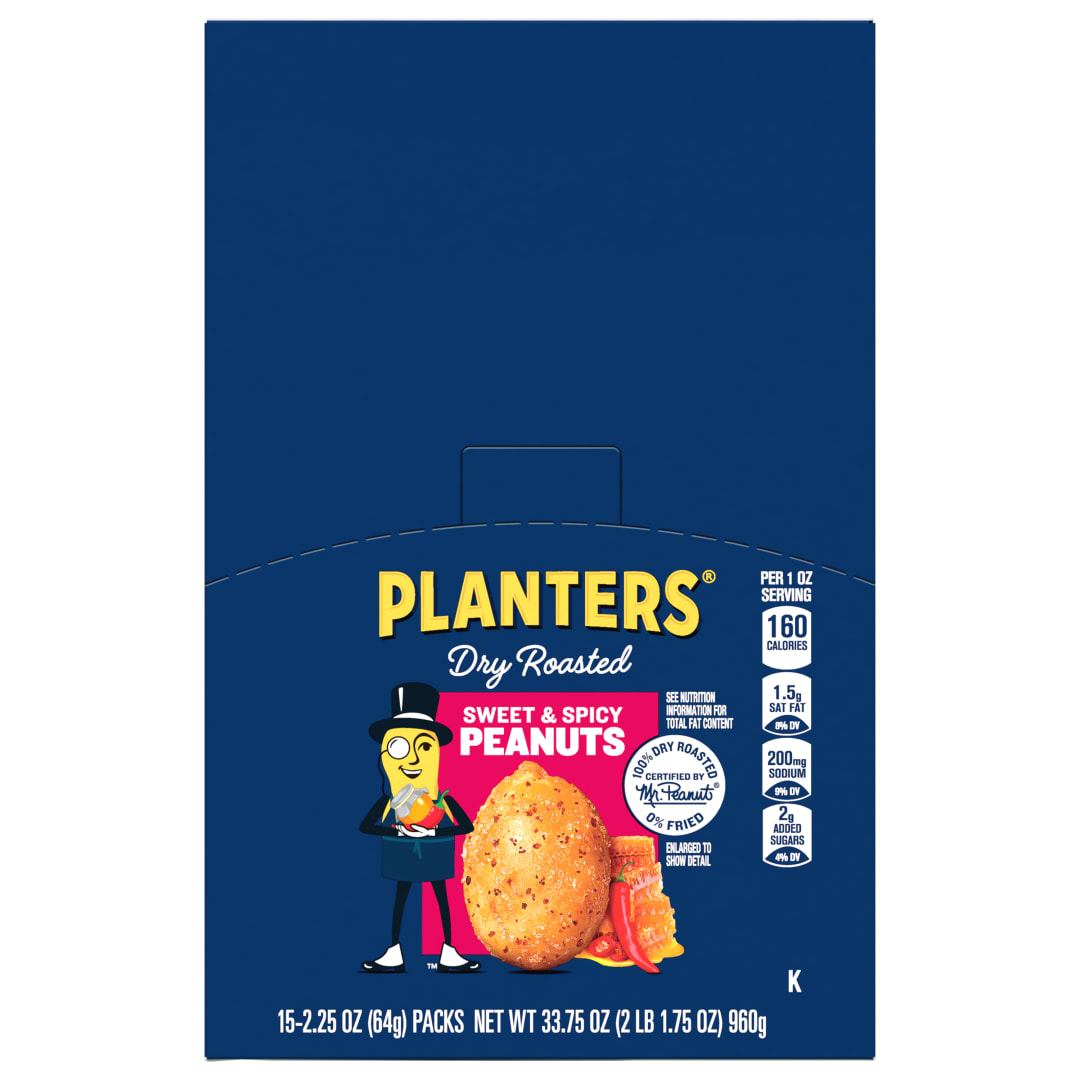 PLANTERS Sweet N Spicy Peanuts
