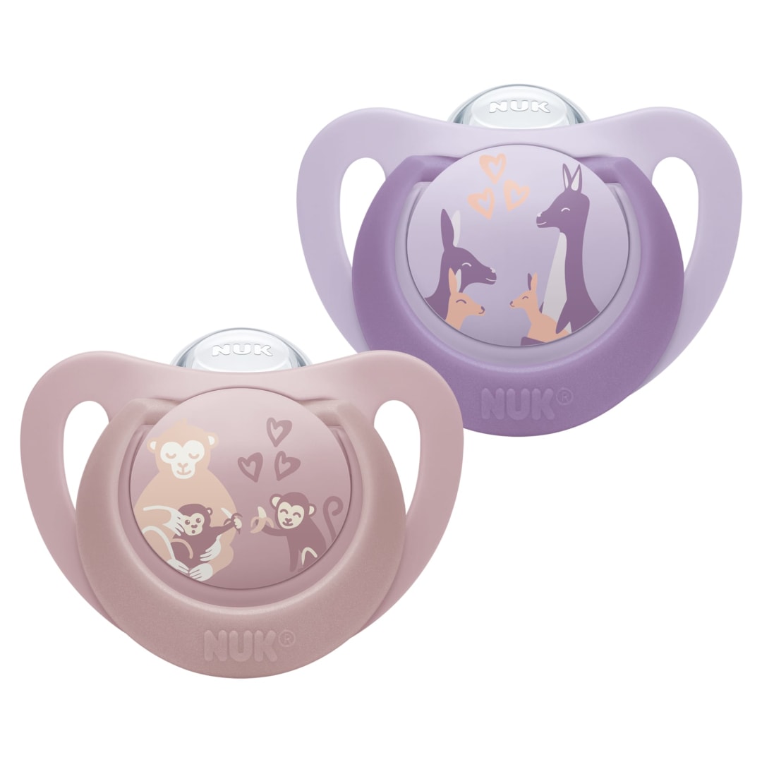 NUK FC PACI SI3 CL1 MONKEY/KANGAROO 2/BO