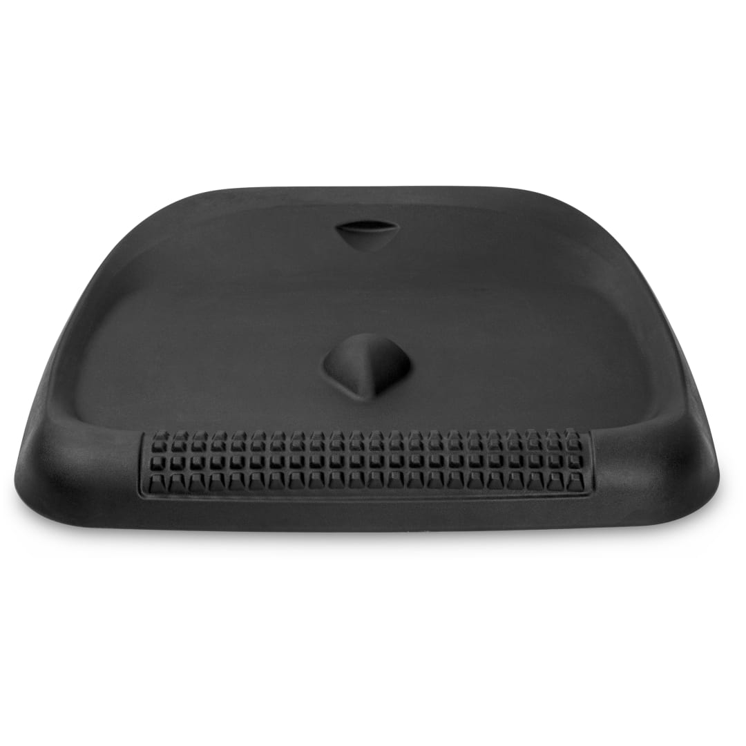 Contoured standing anti-fatigue mat