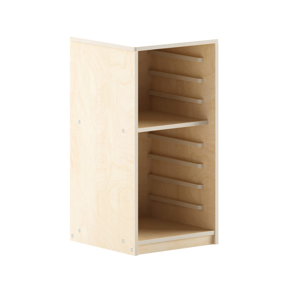 Bright Beginnings Kid Friendly Commercial Deluxe Natural Birch Plywood Puzzle Holder