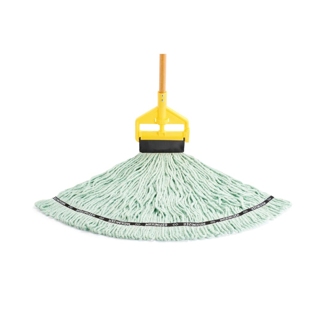 Rubbermaid® Commercial Maximizer™ #24 Antimicrobial Mop Head Refill, Green