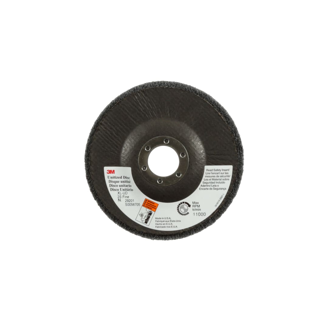Scotch-Brite™ EXL Unitized Disc XL-UD, 2S Fine, 114 mm x 22 mm, Type 27, Nylon