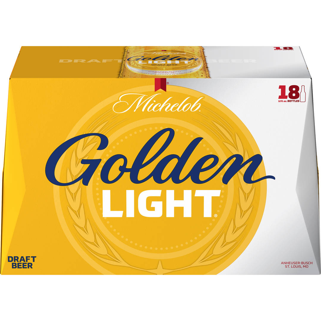 Michelob® Golden Light® Draft Beer, 18 Pack 12 fl. oz. Bottles