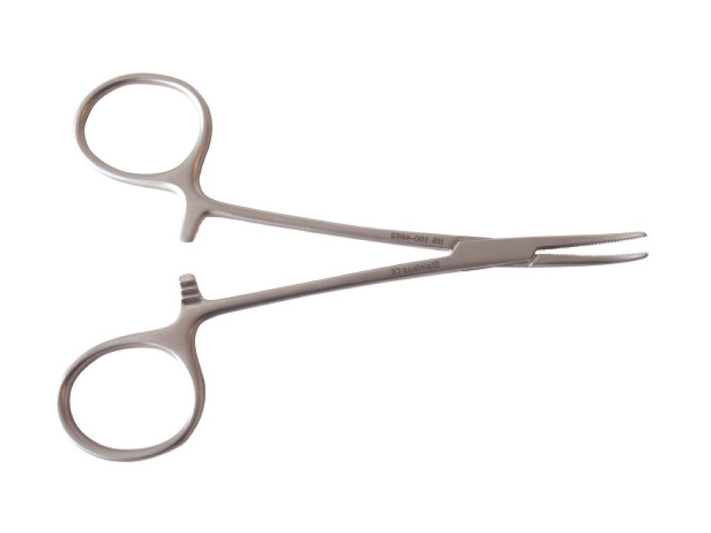 Mosquito Forceps Curved, 12.5cm