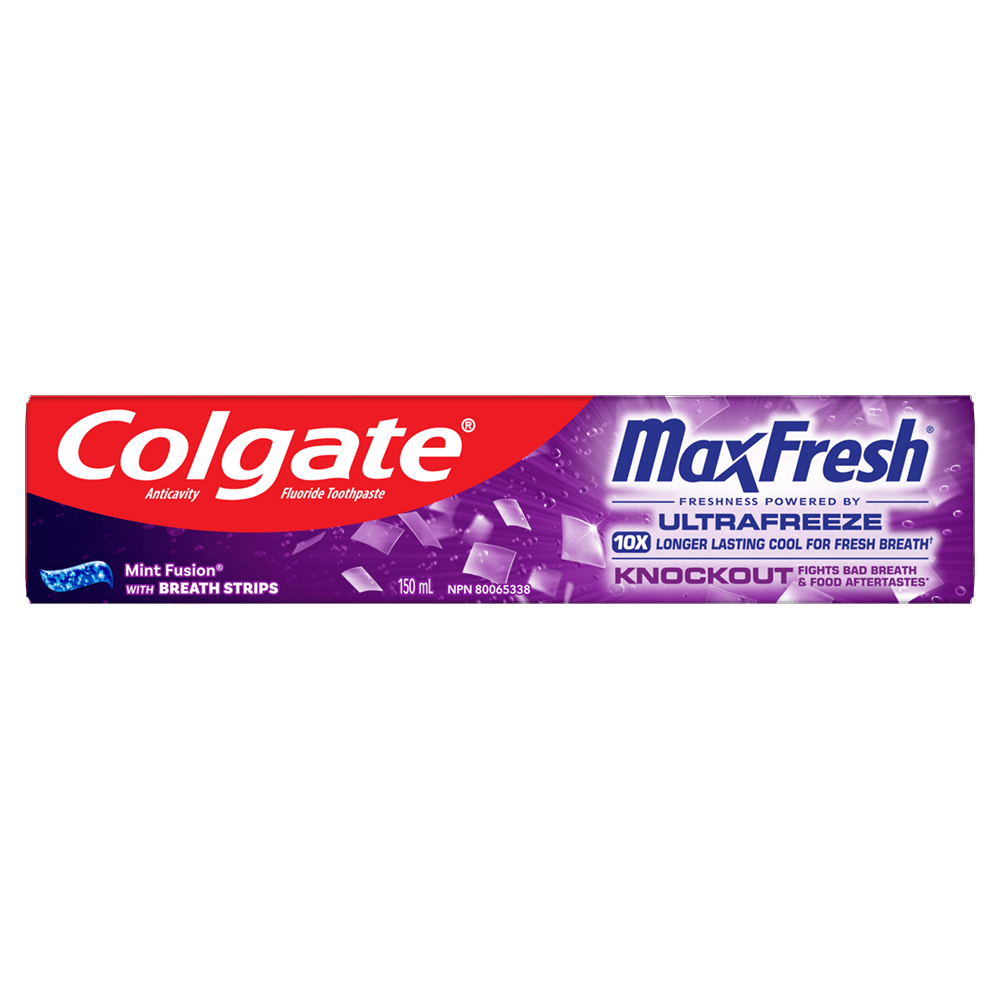 Dentifrice Colgate MaxFrais KnockOut, 150 mL