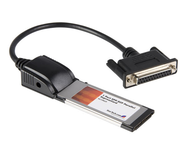 1 port ExpressCard EPP/ECP Parallel Card