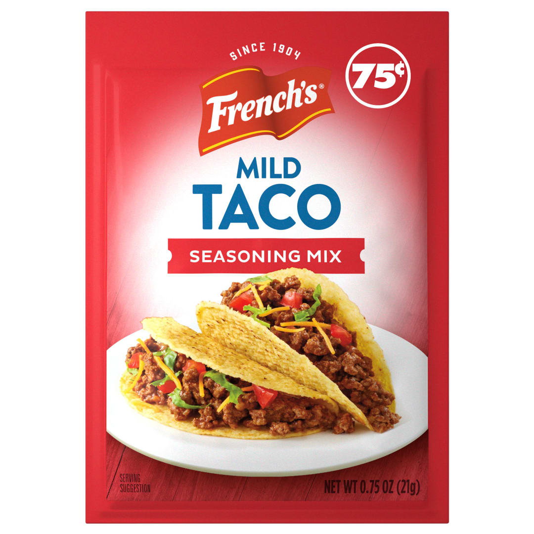 French's® Mild Taco Seasoning Mix, 0.75 oz