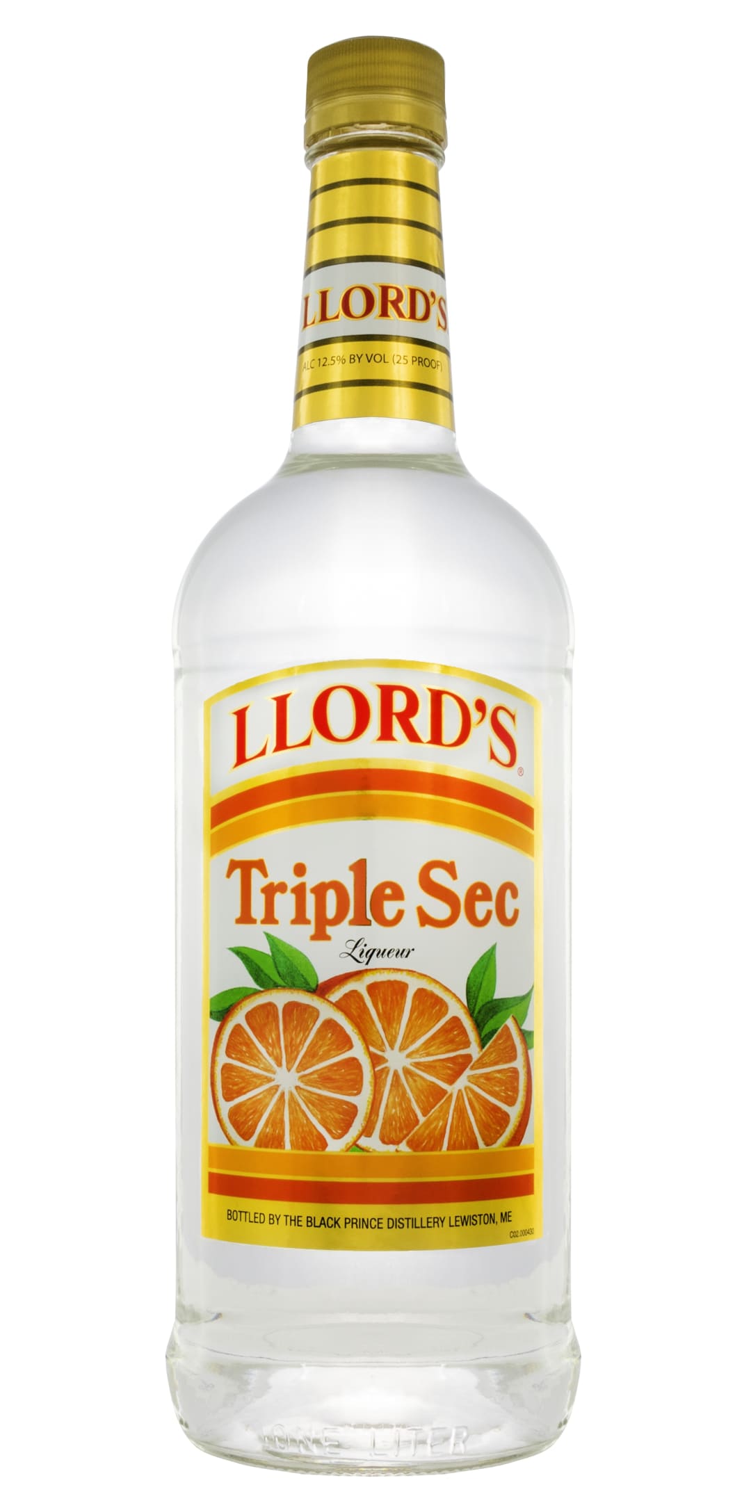 Llord's Triple Sec Liqueur 1l 25 Proof