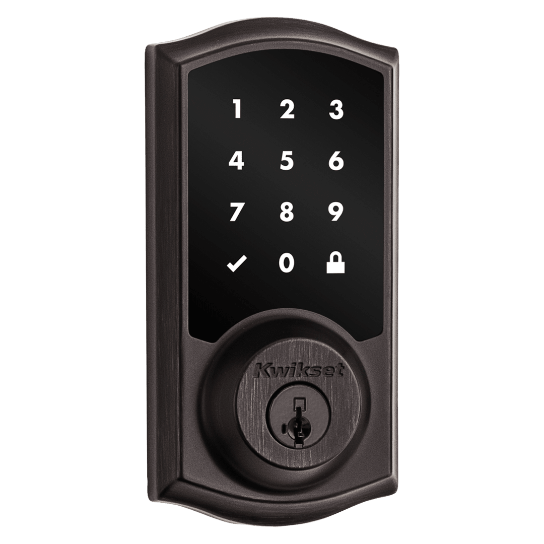 918 HomeConnect Electronic Deadbolt featuring SmartKey Security™ and Z-Wave Technology in Venetian Bronze