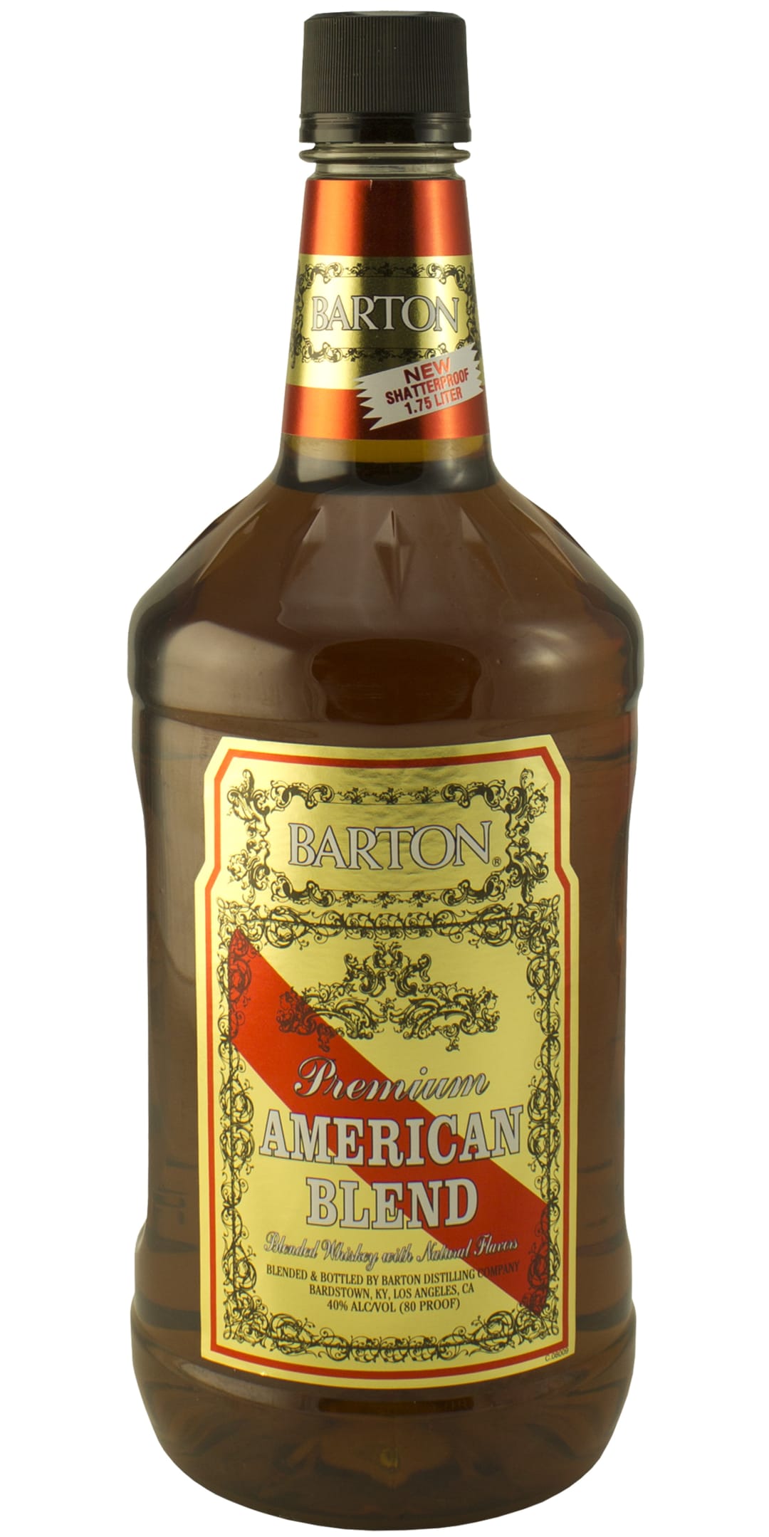 Barton Blended Whiskey 1.75l 80 Proof