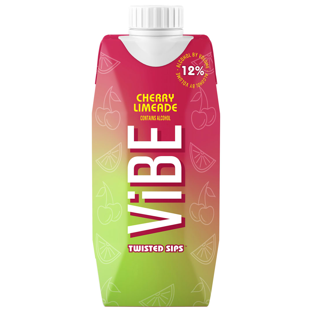 ViBE Twisted Sips Cherry Limeade Tetra 500ml